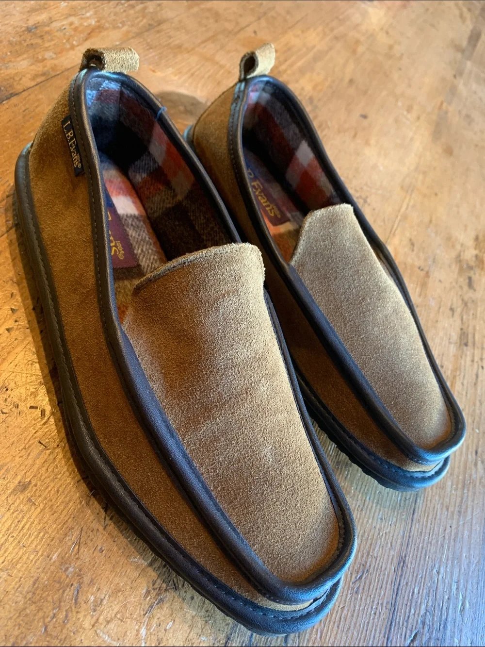 L.B. Evans soft suede